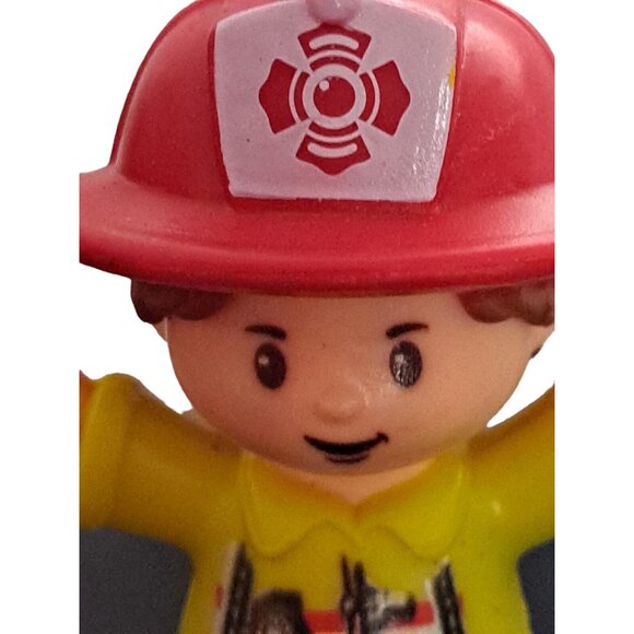 Replacement Part Little People Fire Truck Fisher Price Fire Girl Helping Others - Picture 3 of 8